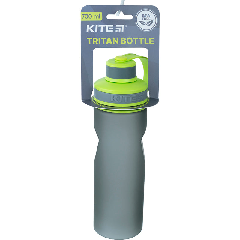 Butelka na wodę Kite K21-398-02, 700 ml, szaro-zielona