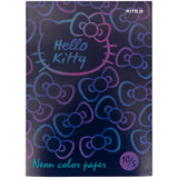 Papier kolorowy neonowy Kite Hello Kitty HK21-252 (10 arkuszy / 5 kolorów), A4 Papier kolorowy neonowy Kite Hello Kitty HK21-252 (10 arkuszy / 5 kolorów), A4