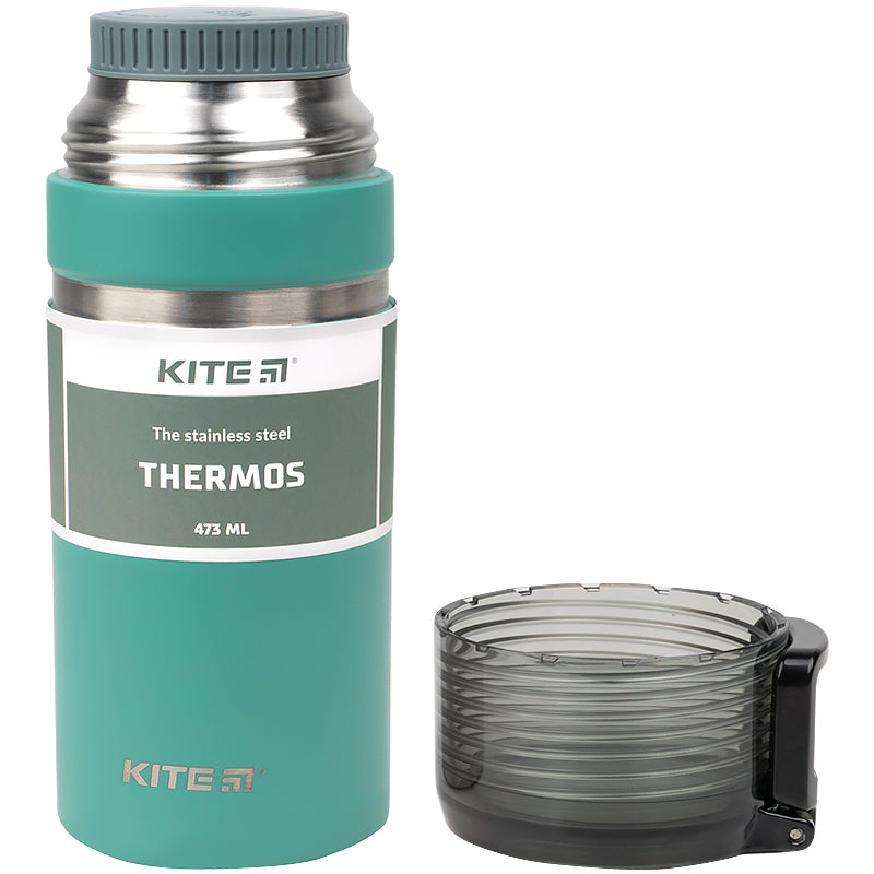 Termos Kite K21-320-02, 473 ml, zielony