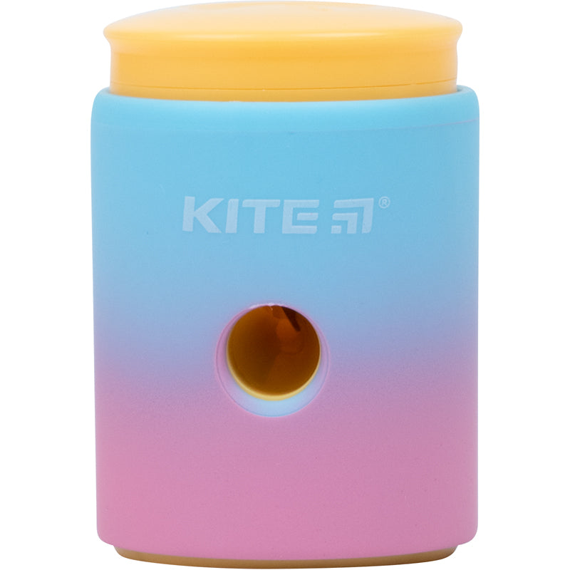 Temperówka z pojemnikiem Kite Sunset K21-368, różne kolory