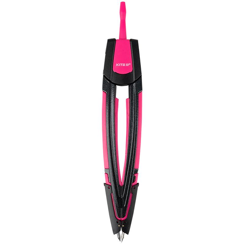 Cyrkiel + wkład grafitowy w kasetce Kite K21-388-10, 160 mm, różowy