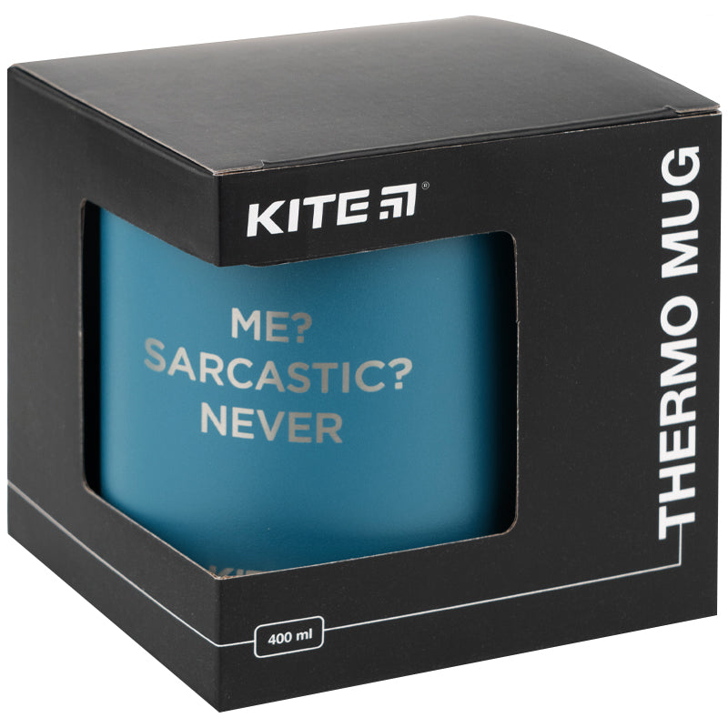 Kubek termiczny Kite K22-379-02, 400 ml, niebieska