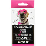 Kreda kolorowa Kite Dogs Jumbo K22-077, 3 kolory Kreda kolorowa Kite Dogs Jumbo K22-077, 3 kolory