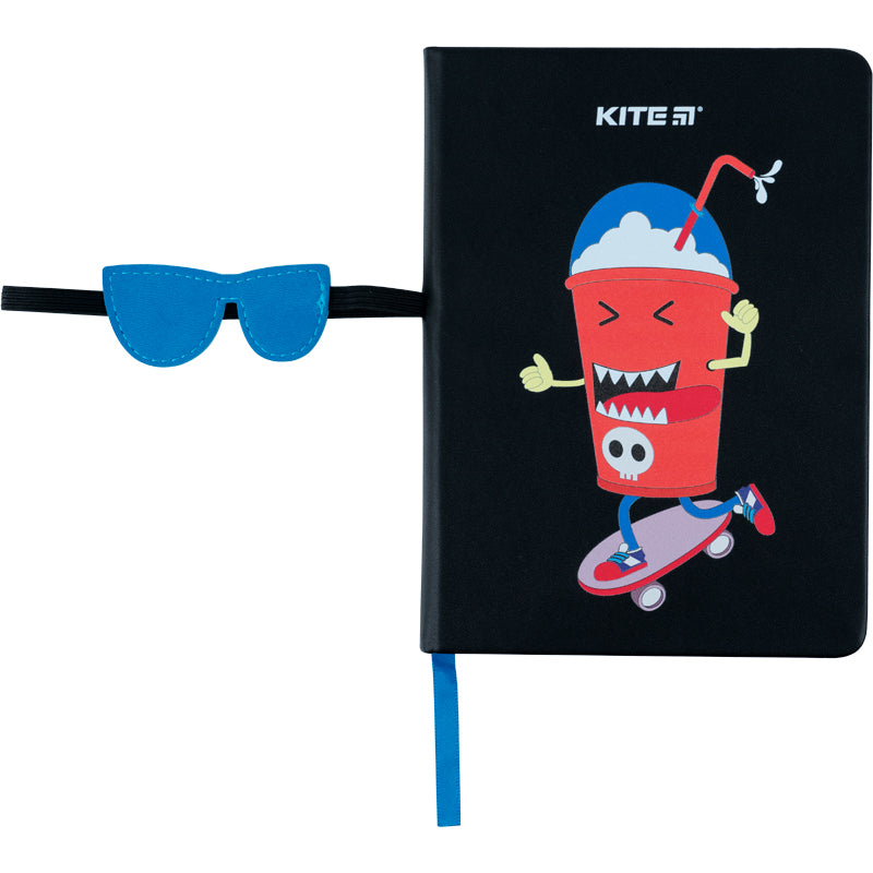 Notatnik Kite Black skate K22-464-4 twarda oprawa, В6, 96 kartek