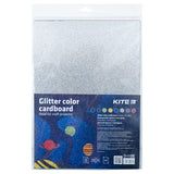 Karton kolorowy brokatowy Kite K22-422 (8 arkuszy / 8 kolorów), А4 Karton kolorowy brokatowy Kite K22-422 (8 arkuszy / 8 kolorów), А4