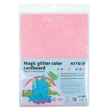 Karton kolorowy brokatowy z magicznym glitterem Kite K22-423 (8 arkuszy / 8 kolorów), А4 Karton kolorowy brokatowy z magicznym glitterem Kite K22-423 (8 arkuszy / 8 kolorów), А4