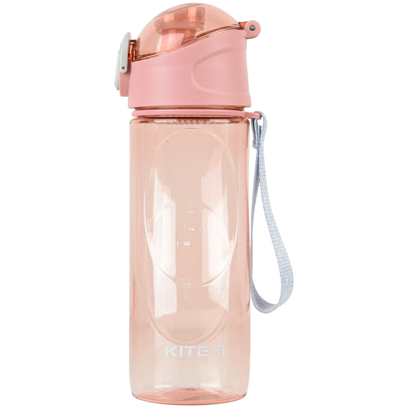 Butelka na wodę Kite K22-400-01, 530 ml,delikatnie różowa