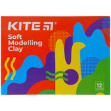 Plastelina woskowa Kite Fantasy K22-1086-2, 12 kolorów, 240 g Plastelina woskowa Kite Fantasy K22-1086-2, 12 kolorów, 240 g