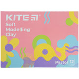 Plastelina woskowa Kite Fantasy Pastel K22-1086-2P, 12 kolorów, 240 g Plastelina woskowa Kite Fantasy Pastel K22-1086-2P, 12 kolorów, 240 g