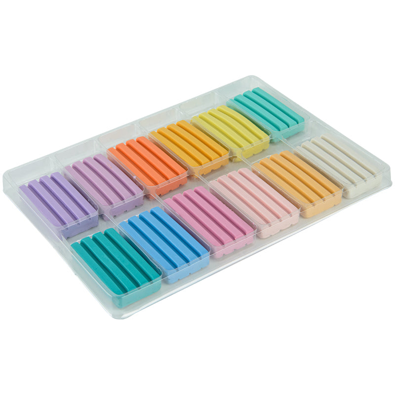 Plastelina woskowa Kite Fantasy Pastel K22-1086-2P, 12 kolorów, 240 g