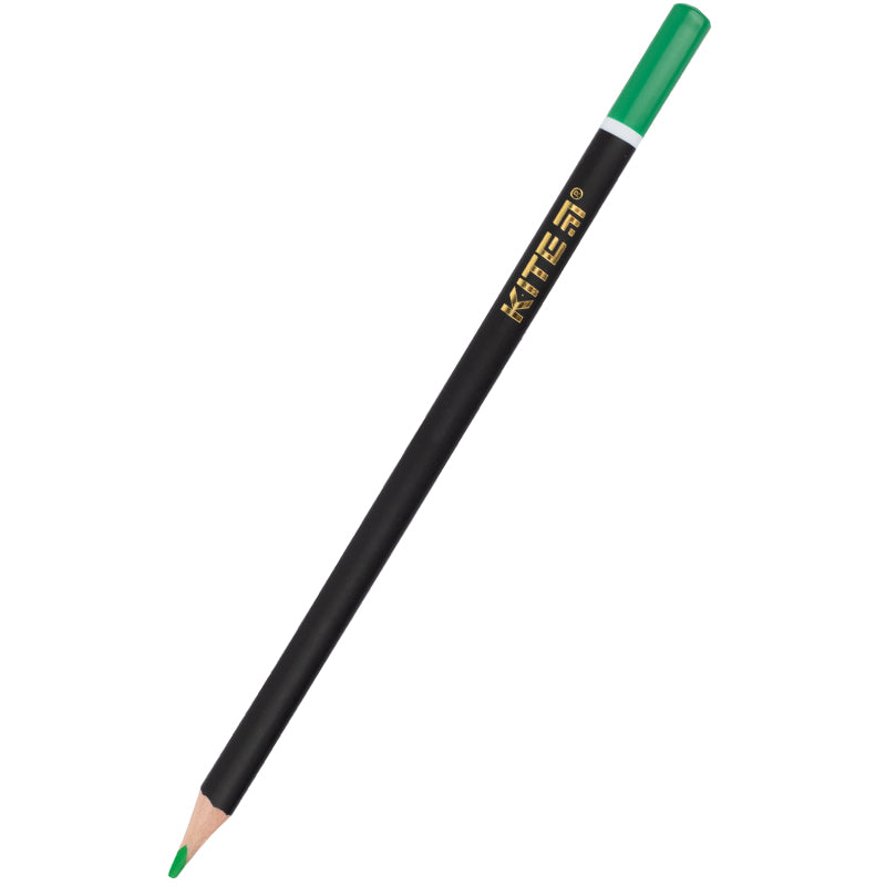 Олівці кольорові тригранні Kite Fantasy K22-058-2, 12 кольорів, металевий пенал