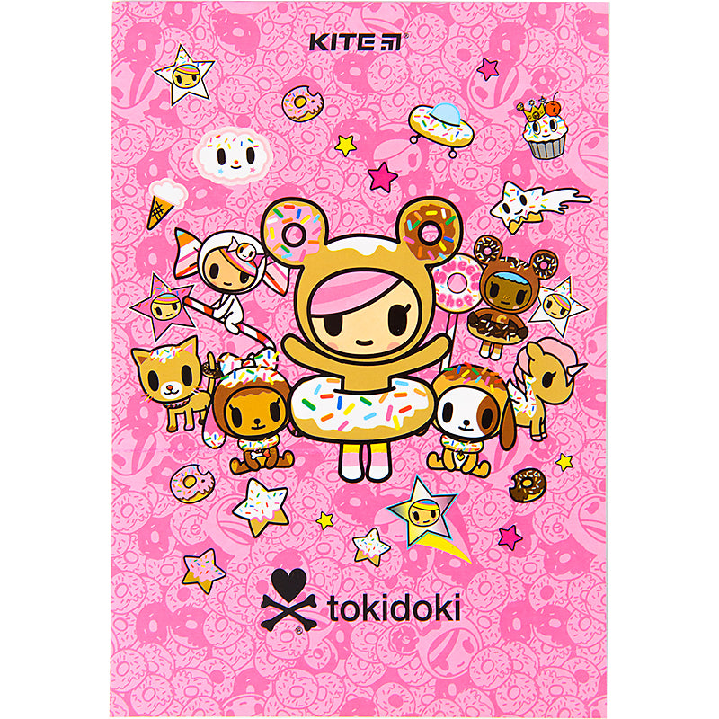 Notatnik blok biurowy Kite tokidoki TK22-194-3, A5, 50 kartek, kratka