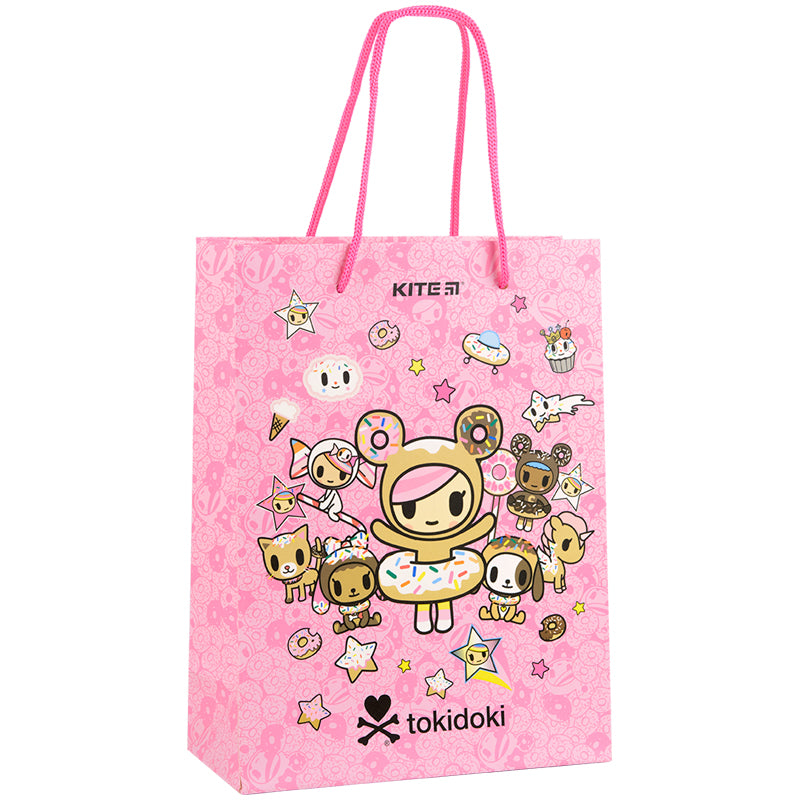 Пакет паперовий подарунковий Kite tokidoki TK22-265K, 18х24см