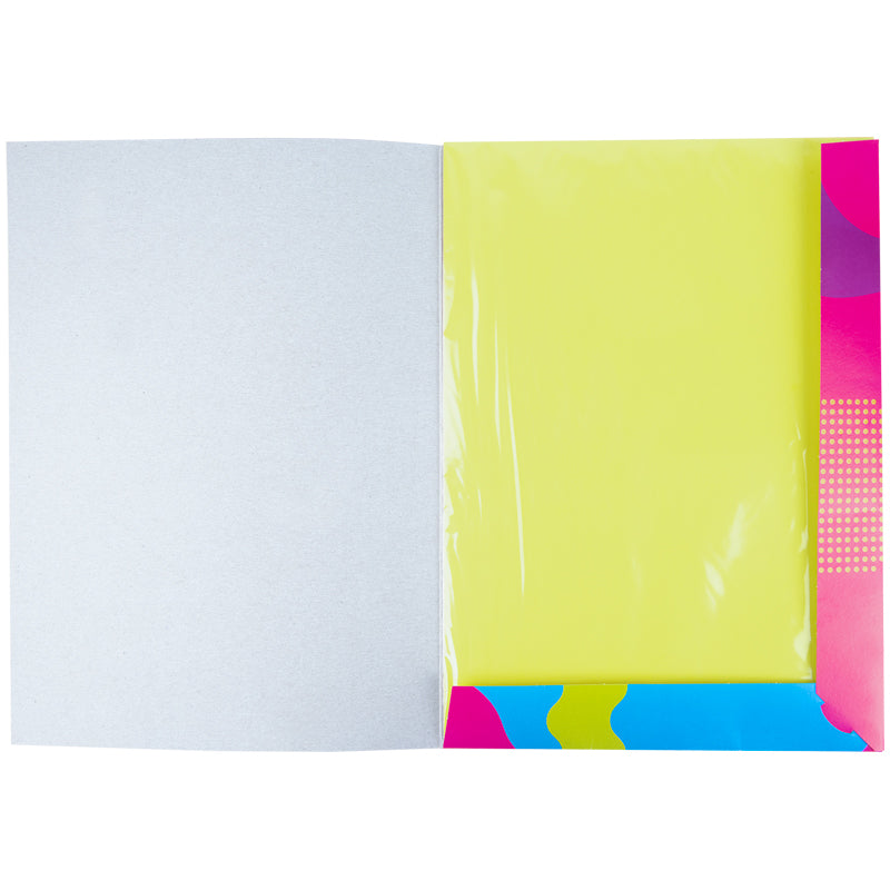 Papier kolorowy neonowy Kite Fantasy K22-252-2 (10 arkuszy / 5 kolorów), A4