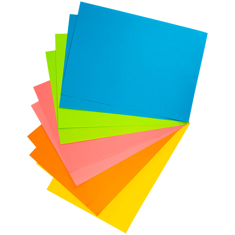 Papier kolorowy neonowy Kite Fantasy K22-252-2 (10 arkuszy / 5 kolorów), A4
