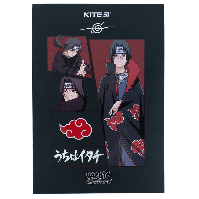 Notatnik blok biurowy Kite Naruto NR23-194-1, A5, 50 kartek, kratka