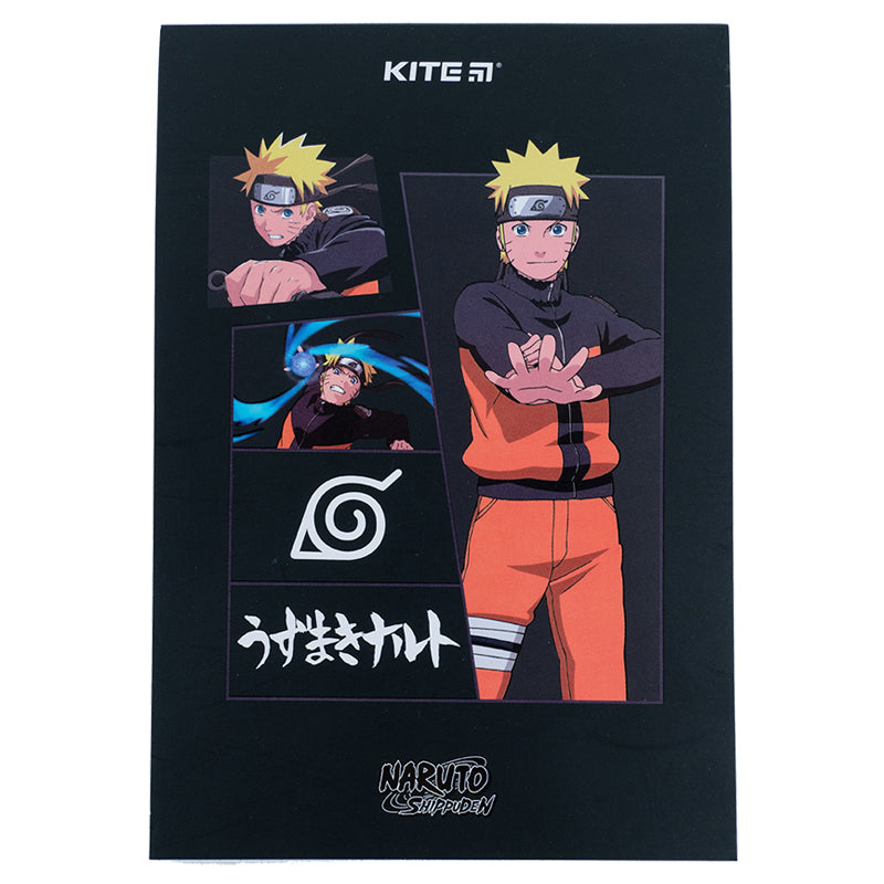 Notatnik blok biurowy Kite Naruto NR23-194-4, A5, 50 kartek, kratka