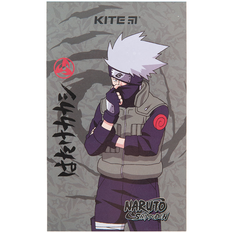 Notatnik blok biurowy Kite Naruto NR23-195, A6, 50 kartek, nieliniowany