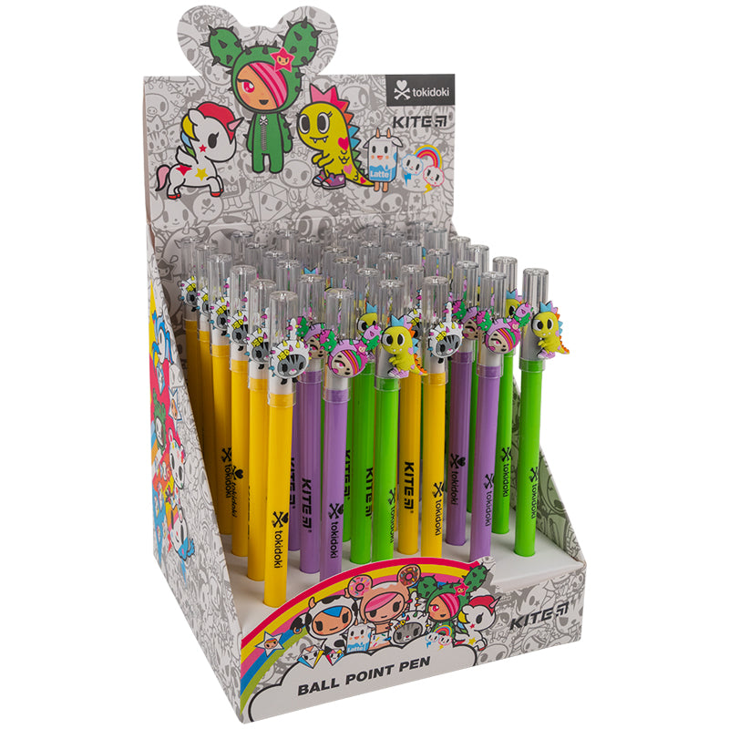 Długopis kulkowy Kite tokidoki TK23-353, niebieski