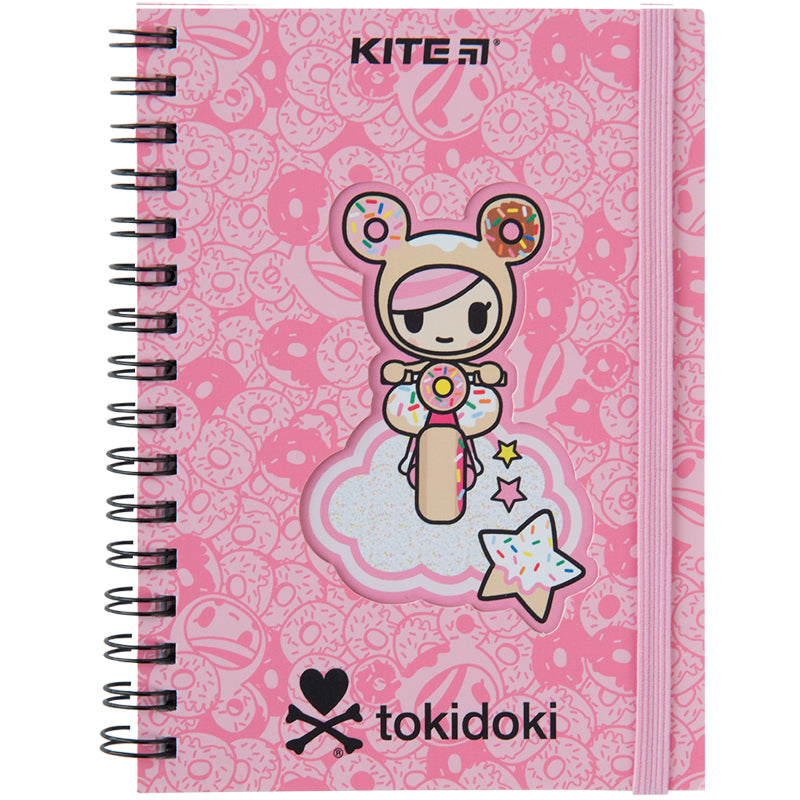 Notes na spirali Kite tokidoki TK23-229, А6, 80 kartek, kratka