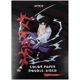 Papier kolorowy dwustronny Kite Naruto NR23-250 (15 arkuszy / 15 kolorów), А4 Papier kolorowy dwustronny Kite Naruto NR23-250 (15 arkuszy / 15 kolorów), А4