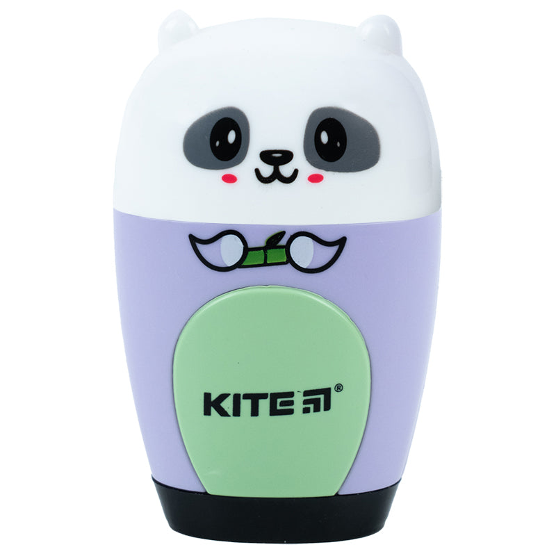Точилка з контейнером та гумкою Kite Jungle K23-366, асорті