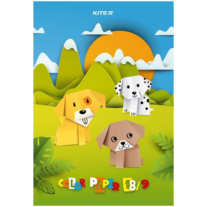 Papier kolorowy jednostronny Kite K23-1250, А4