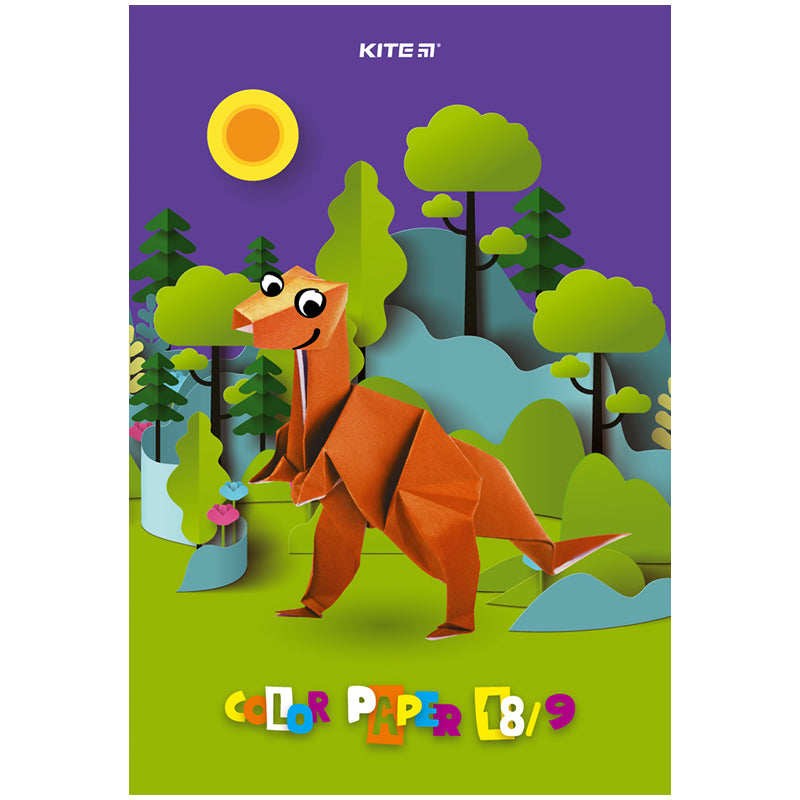Papier kolorowy jednostronny Kite K23-1250, А4