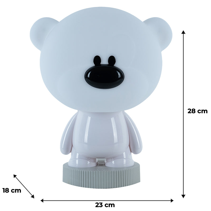 Світильник-нічник LED з акумулятором Bear Kite K24-490-2-1, білий