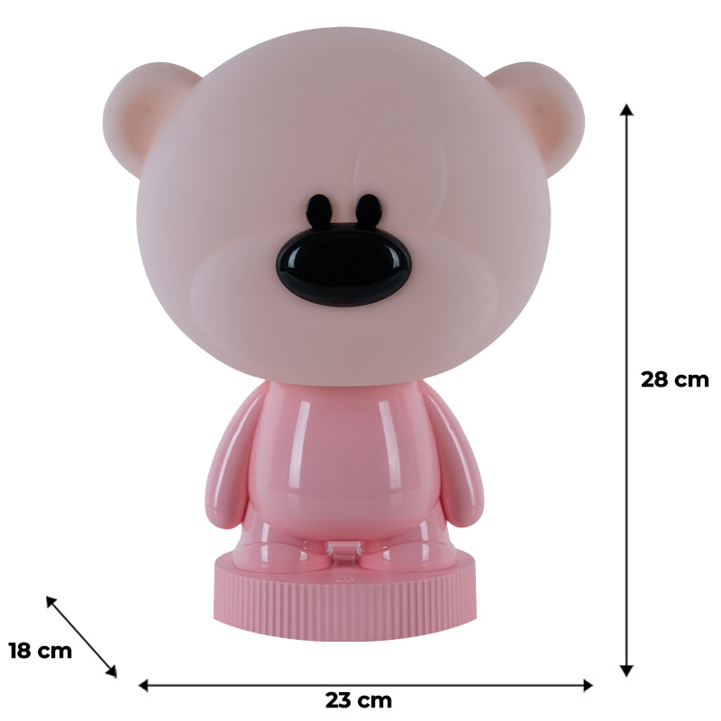 Світильник-нічник LED з акумулятором Bear Kite K24-490-2-2, рожевий