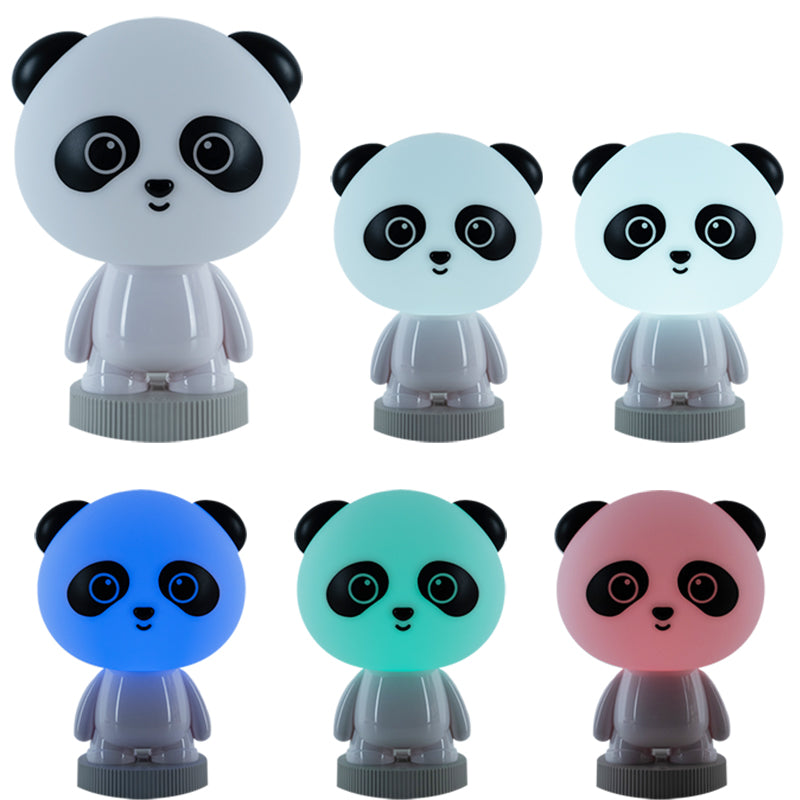 Lampka nocna LED z akumulatorem Panda Kite K24-490-3-1, biała