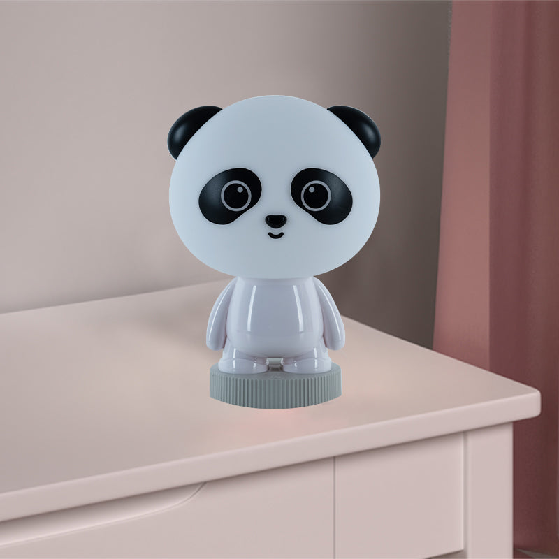 Lampka nocna LED z akumulatorem Panda Kite K24-490-3-1, biała