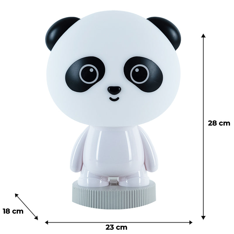 Lampka nocna LED z akumulatorem Panda Kite K24-490-3-1, biała