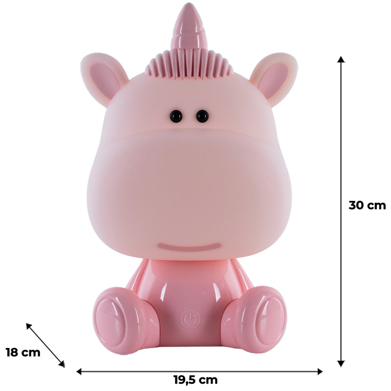 Світильник-нічник LED з акумулятором Unicorn KiteK24-491-1-2, рожевий