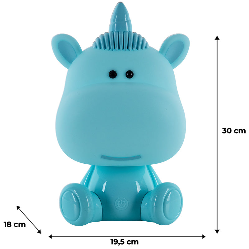 Світильник-нічник LED з акумулятором Unicorn Kite K24-491-1-3, блакитний