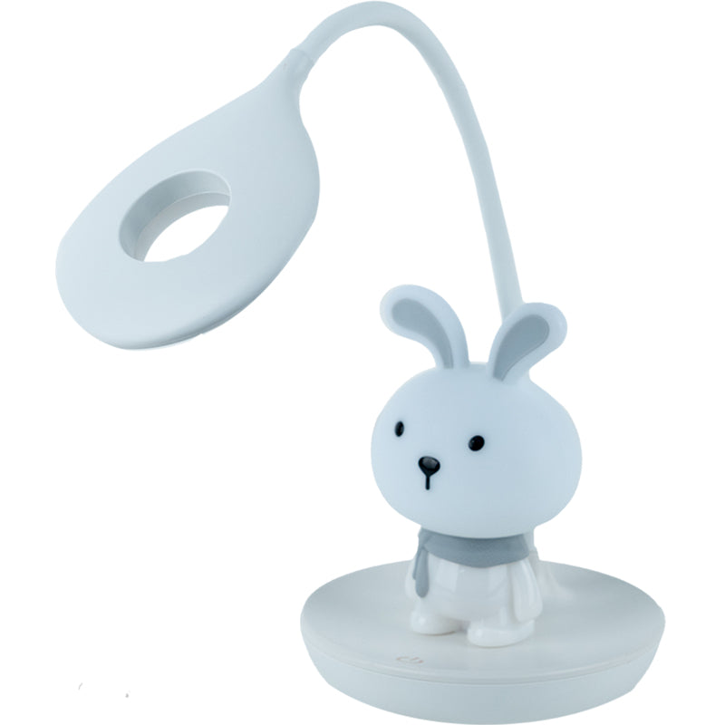 Lampa stołowa LED z akumulatorem Bunny Kite K24-492-1-1, biały