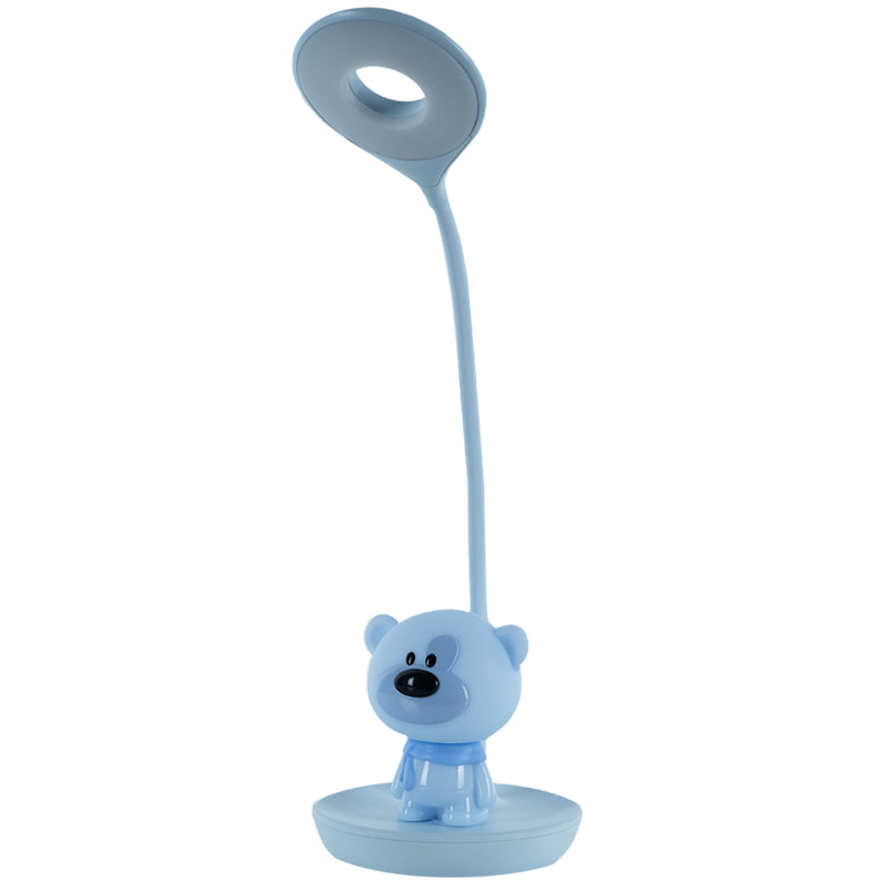 Lampa stołowa LED z akumulatorem Bear Kite K24-492-2-3, niebieska