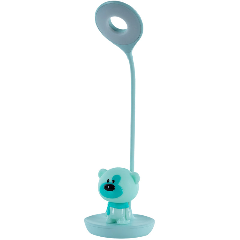 Lampa stołowa LED z akumulatorem Bear Kite K24-492-2-4, zielona