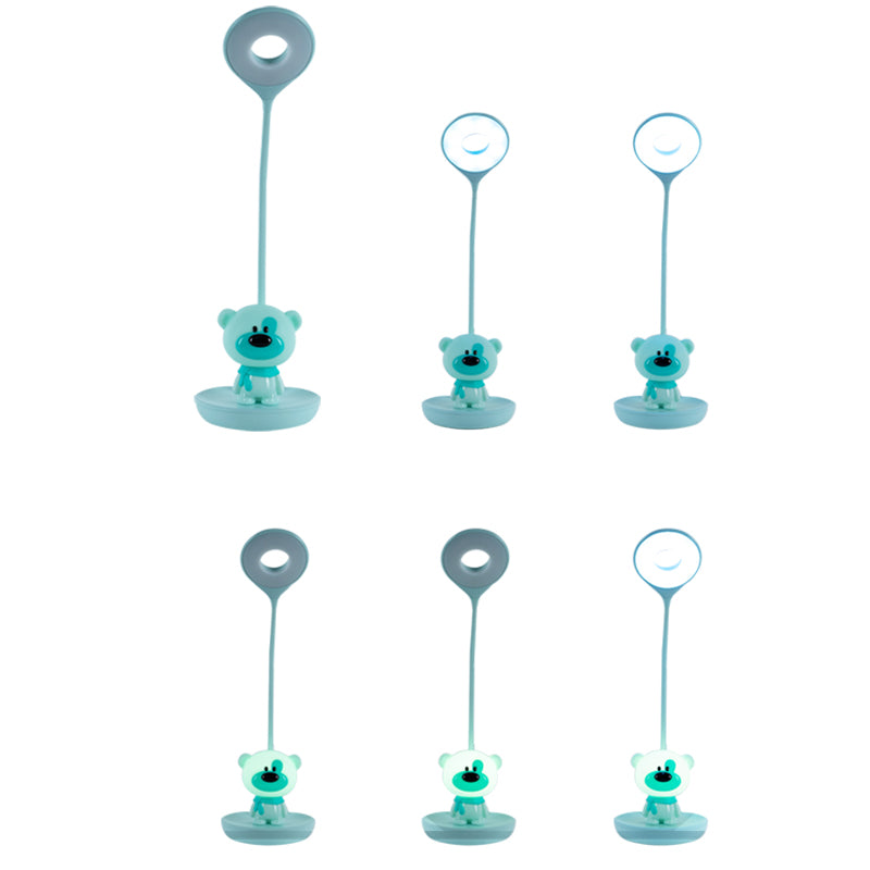 Lampa stołowa LED z akumulatorem Bear Kite K24-492-2-4, zielona