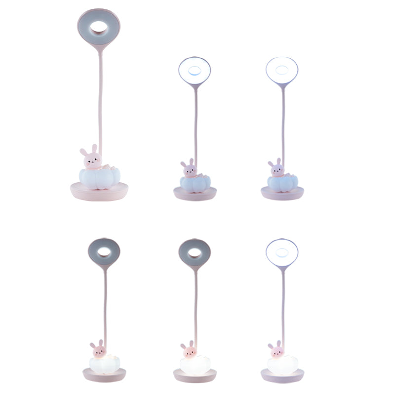 Настільна лампа LED з акумулятором Cloudy Bunny Kite K24-493-1-2, рожевий