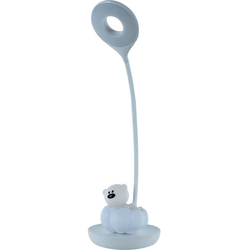 Lampa stołowa LED z akumulatorem Cloudy Bear Kite K24-493-2-1, biały