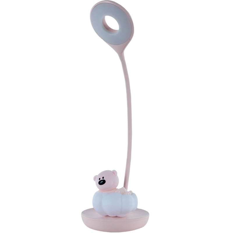 Настільна лампа LED з акумулятором Cloudy Bear Kite K24-493-2-2, рожевий