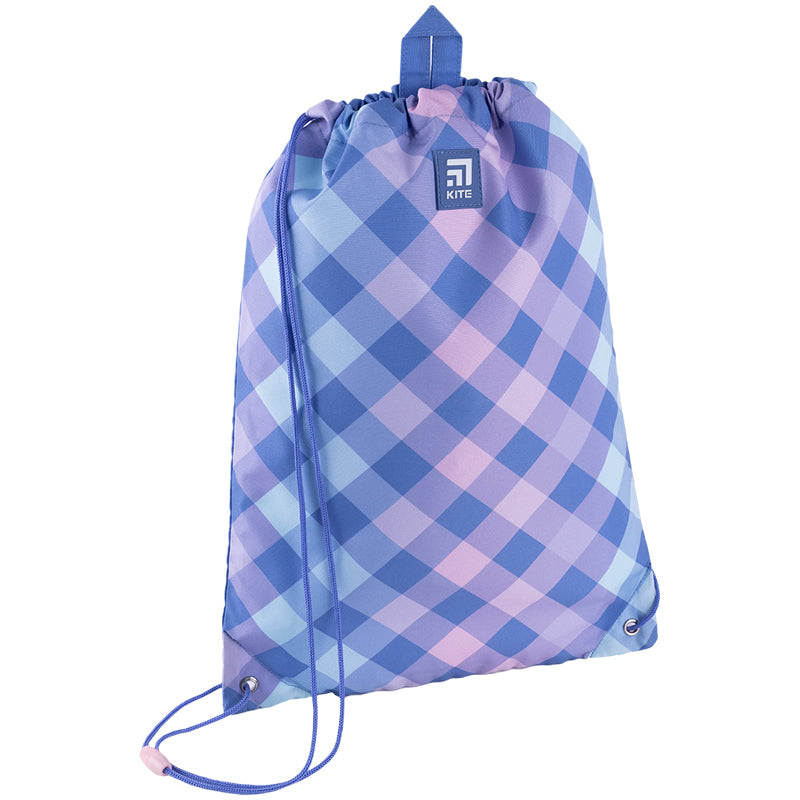 Worek na buty Kite Purple Chequer K24-600M-3