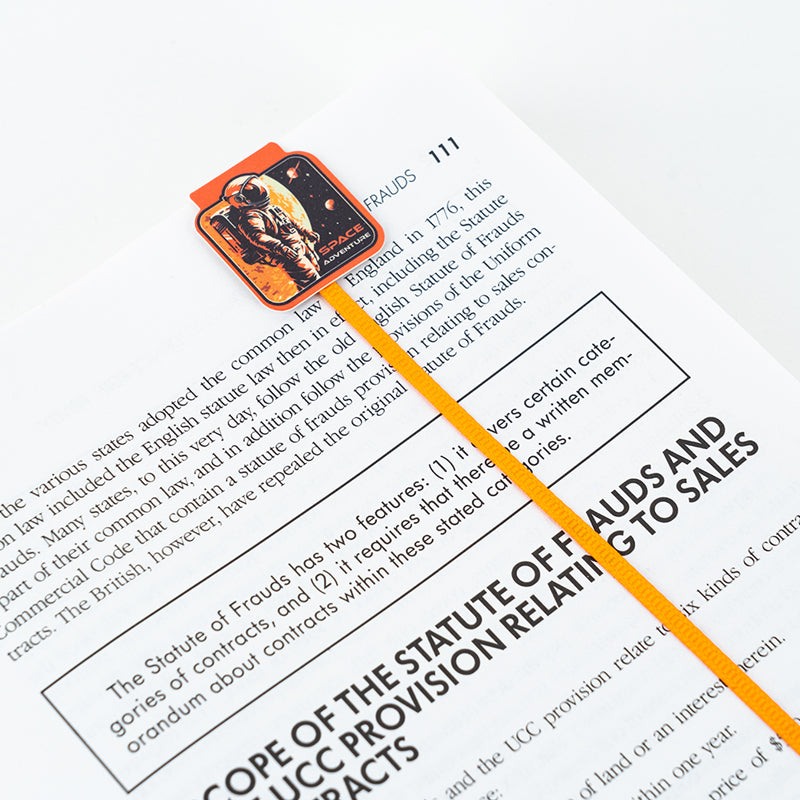 Zestaw magnetycznych zakładek z taśmą Kite Space K24-497