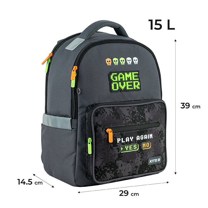 Plecak Kite Education Game Over K24-770M-4