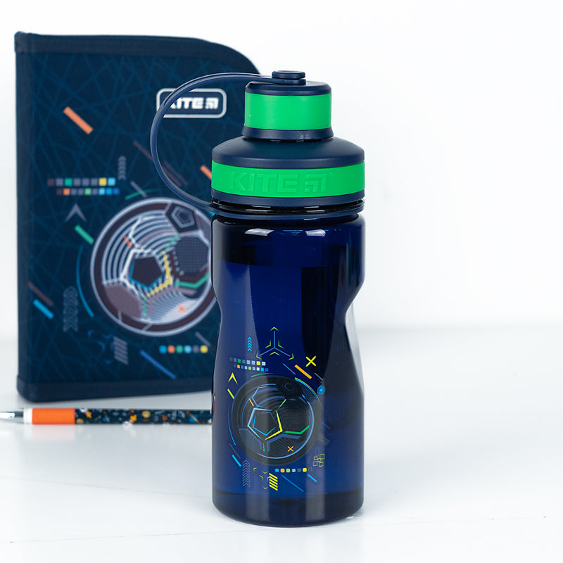Butelka na wodę Kite Goal K24-397-1, 500 ml, niebieska