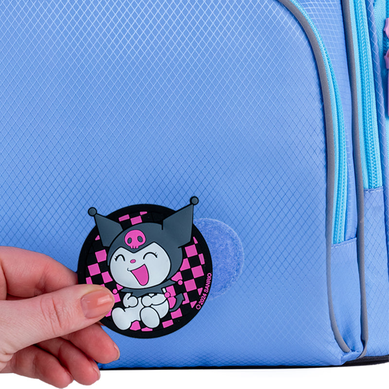 Zestaw plakietka na rzep i brelok zawieszka Kite Kuromi HK24-3010-2, 2 szt.