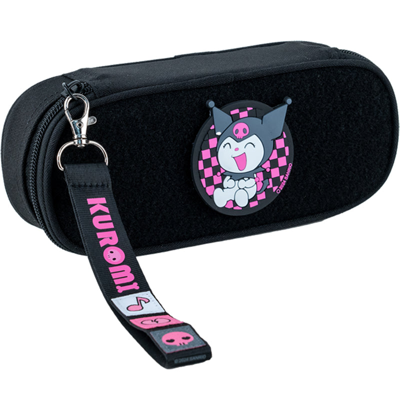 Zestaw plakietka na rzep i brelok zawieszka Kite Kuromi HK24-3010-2, 2 szt.