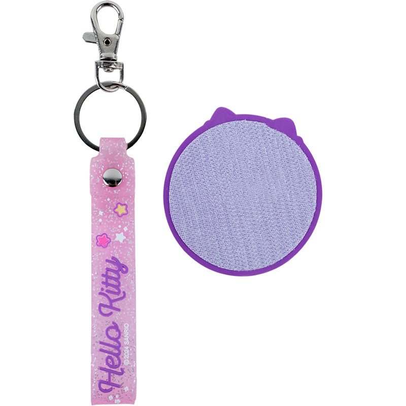 Zestaw plakietka na rzep i brelok zawieszka Kite Hello Kitty HK24-3010-3, 2 szt.