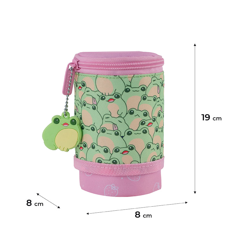 Piórnik tuba Kite Cute Frogs K24-684-3
